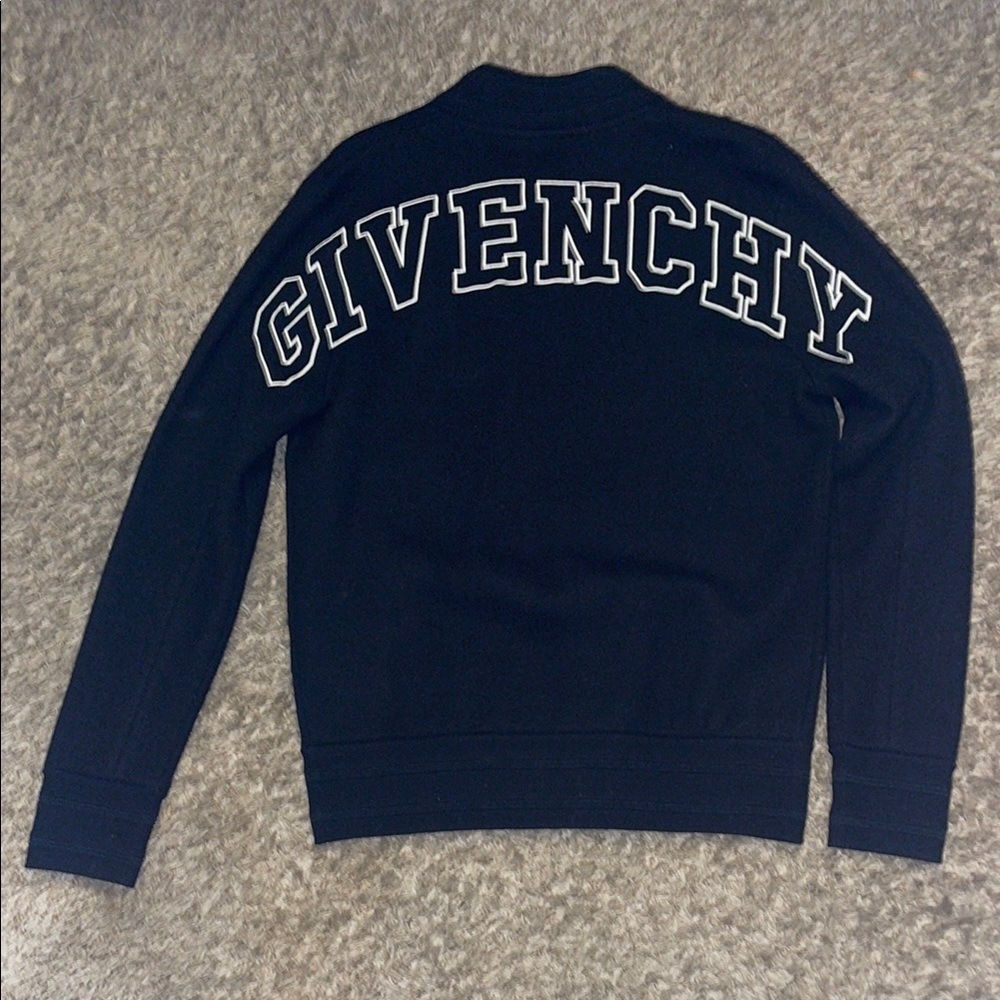 Givenchy Men's Black Sweater Jacket